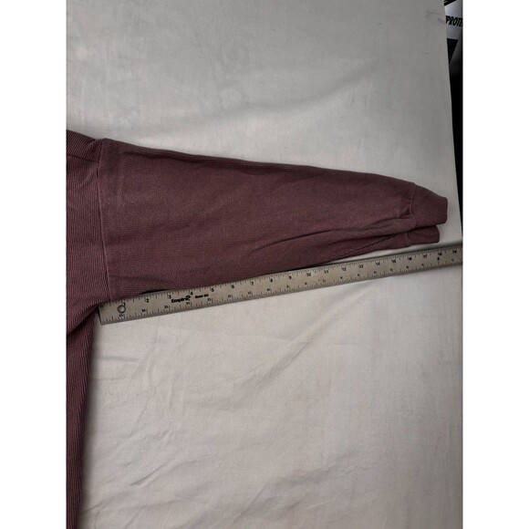 Marc New York Women’s Large Hoodie Mauve Pink Pullover Sweatshirt Kangaroo Pocke - Picture 5 of 9